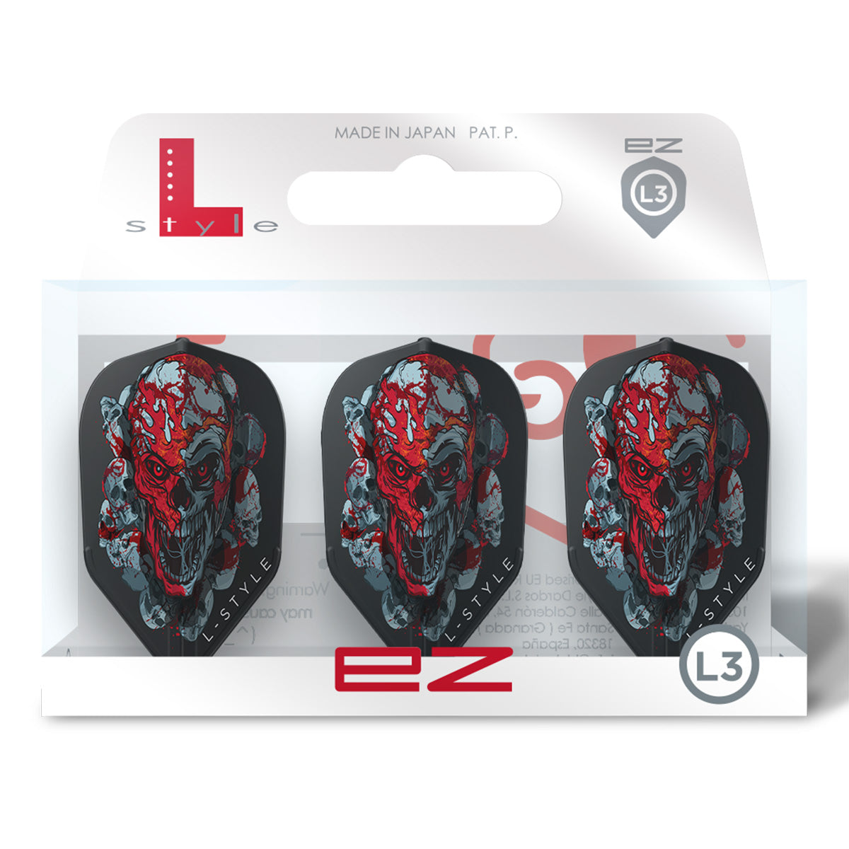 L-Style Ryan Searle V4 EZ Dart Flights Black L3 Shape
