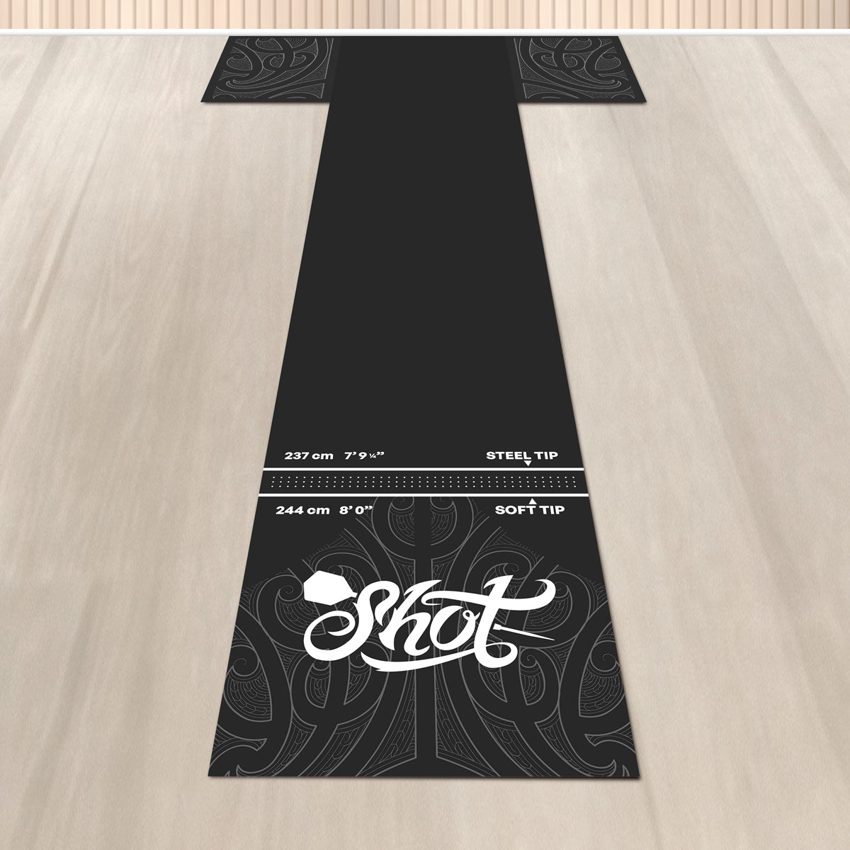 T-Shape Rubber Dart Mat by Shot