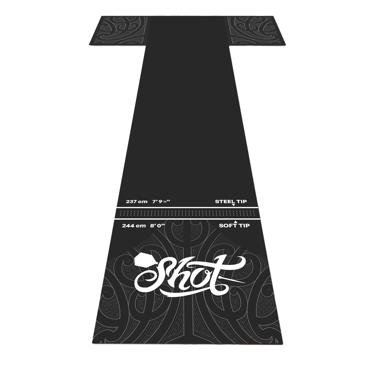 T-Shape Rubber Dart Mat by Shot
