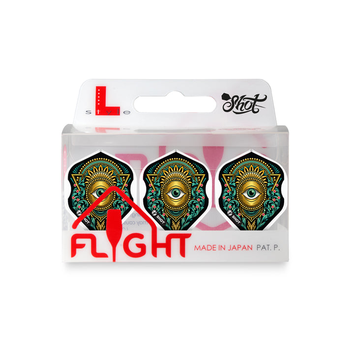 Shot L-Style EZ L1 Zen Kensho Dart Flights by Shot