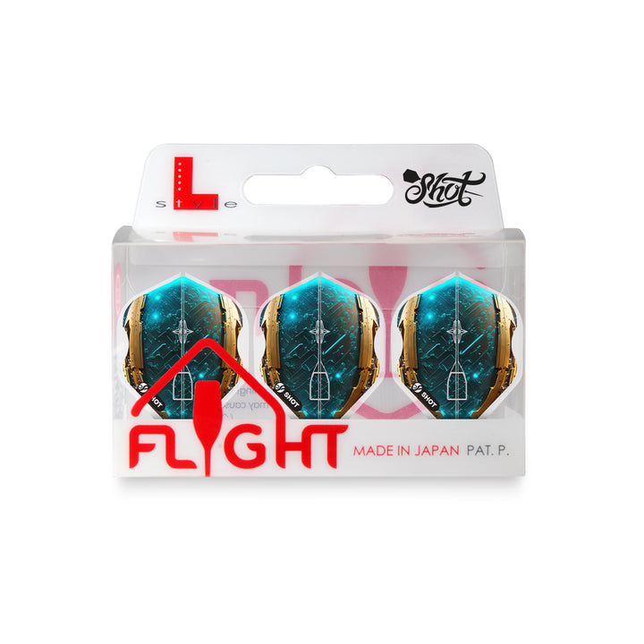 L-Style EZ L1 AI Replicant Dart Flights by Shot