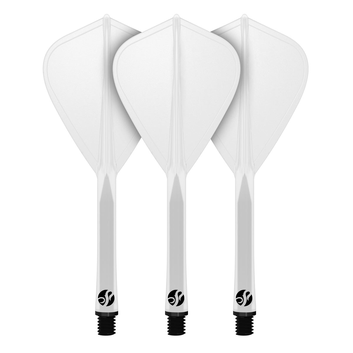 DART-20 ダート　航空機キット Shot Flight Deck One Piece Dart Flight and Shaft System Clear Kite