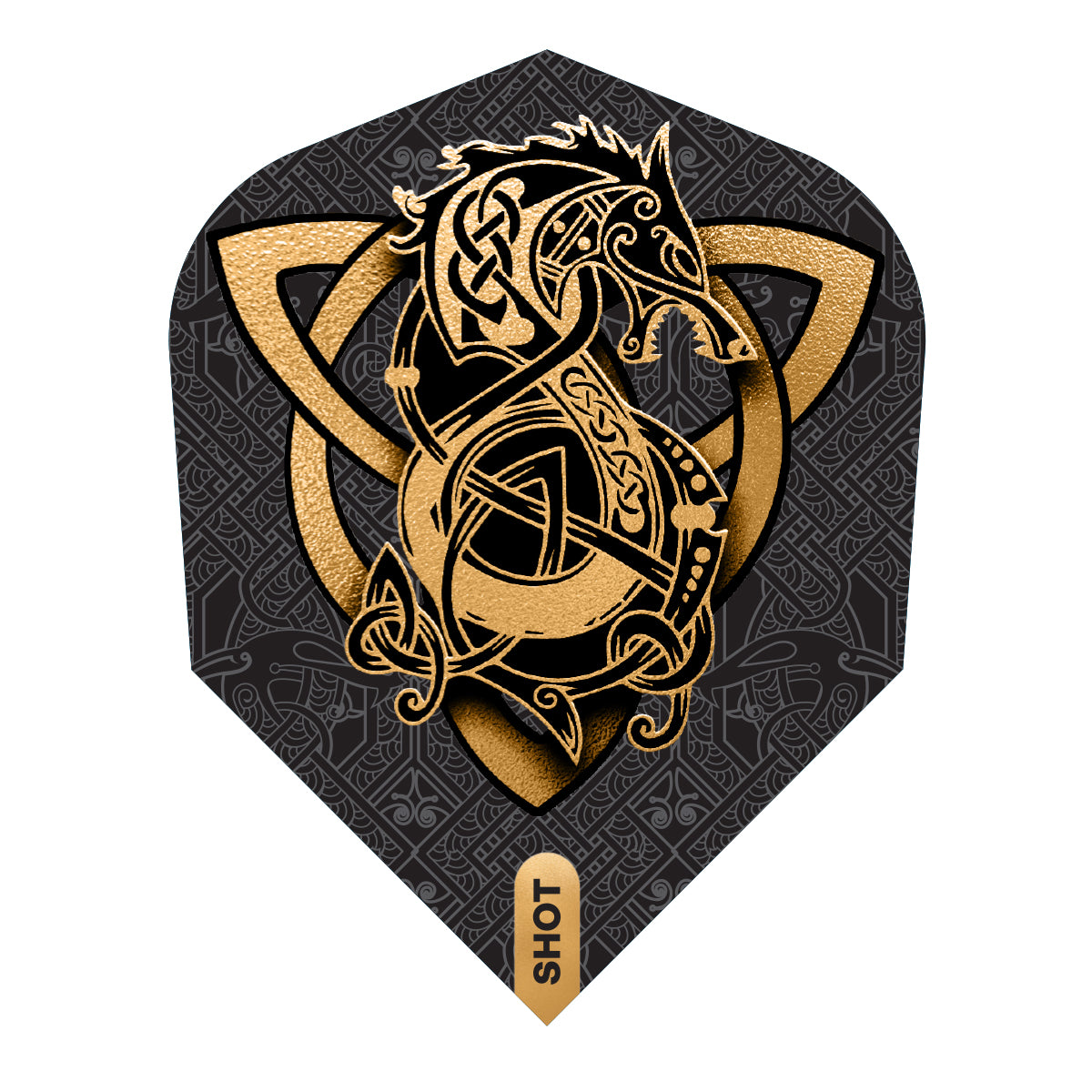 Viking Wolf Standard No6 Dart Flights by Shot