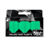 Airfoil Molded Dart Flights by Shot