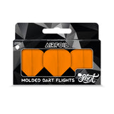 Airfoil Molded Dart Flights by Shot