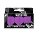 Airfoil Molded Dart Flights by Shot