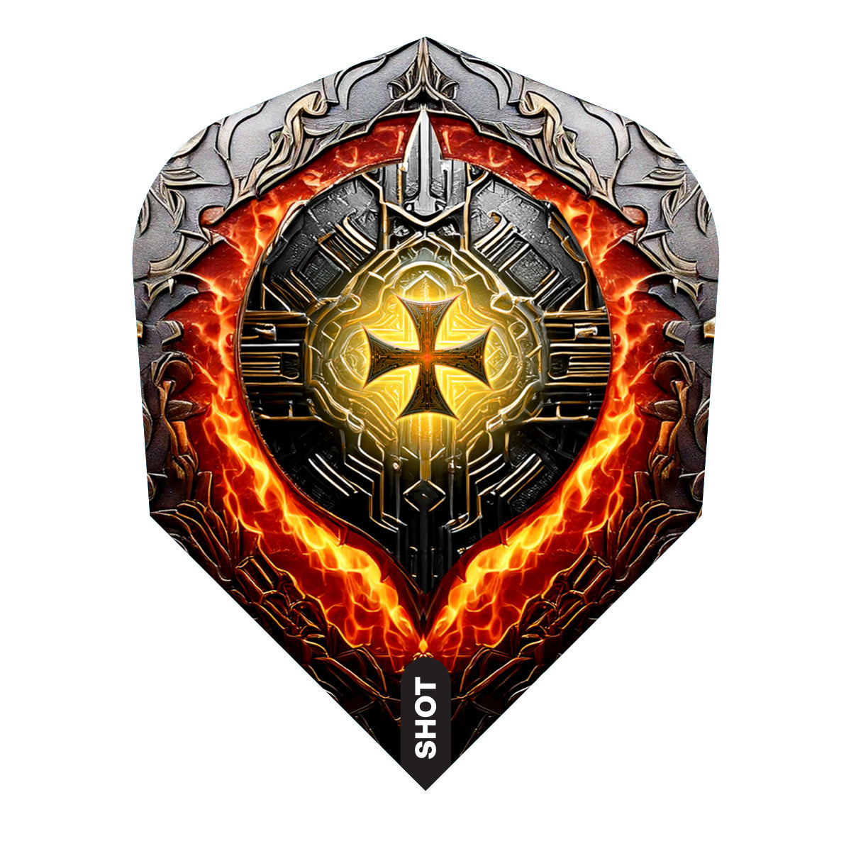 Future Knights Hachette No6 Dart Flights by Shot