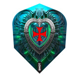 Future Knights Dreadheart No6 Dart Flights by Shot