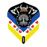Pro Series Jitse van der Wal No6 Dart Flights by Shot