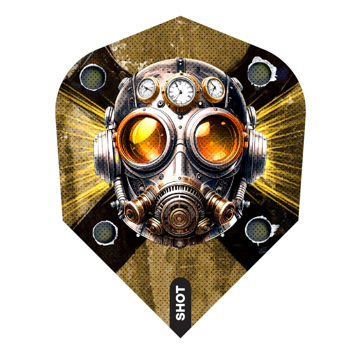 Shot Badlands The Sheriff No6 Dart Flights