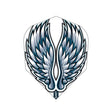 Birds of prey eagle wing, no6 dart flights by shot
