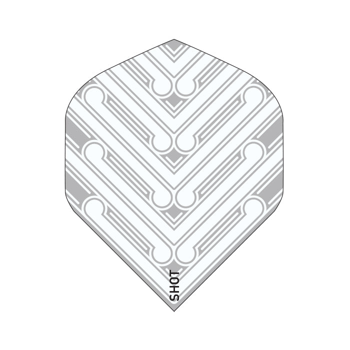 Manu White No2 Dart Flights by Shot