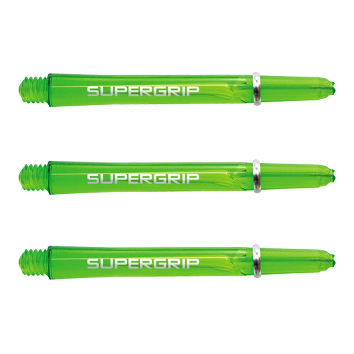 Harrows Supergrip Dart Stems Shafts Green Medium length variant image