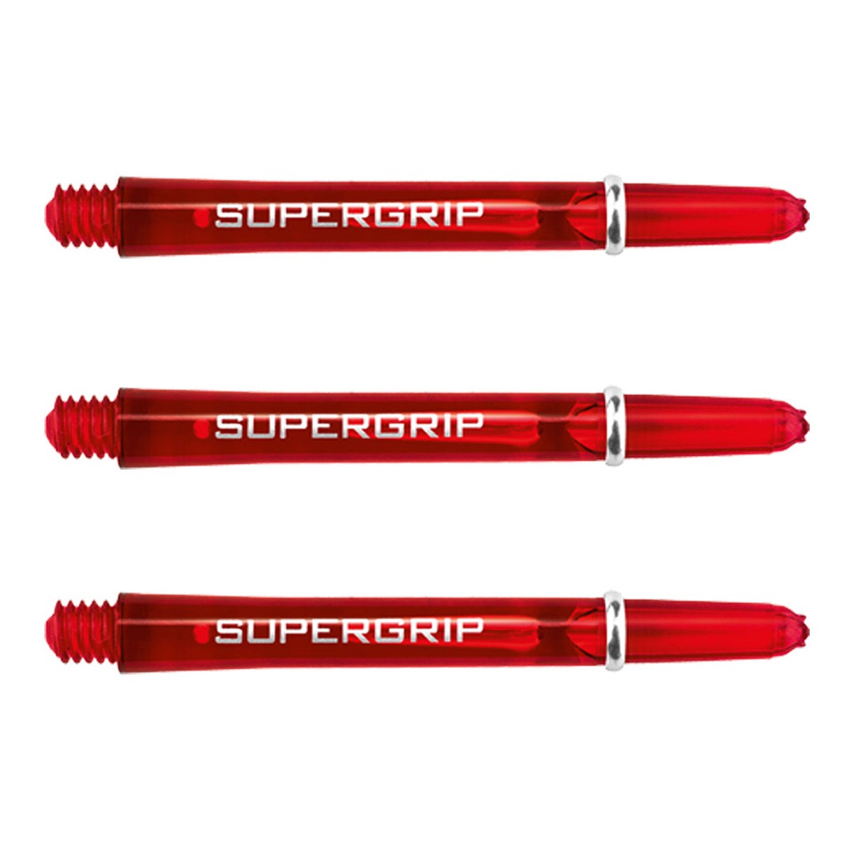 Harrows Supergrip Dart Stems Shafts Red Medium length variant image