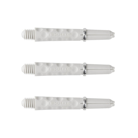 Harrows Dimplex Dart Stems Shafts White Short length variant image