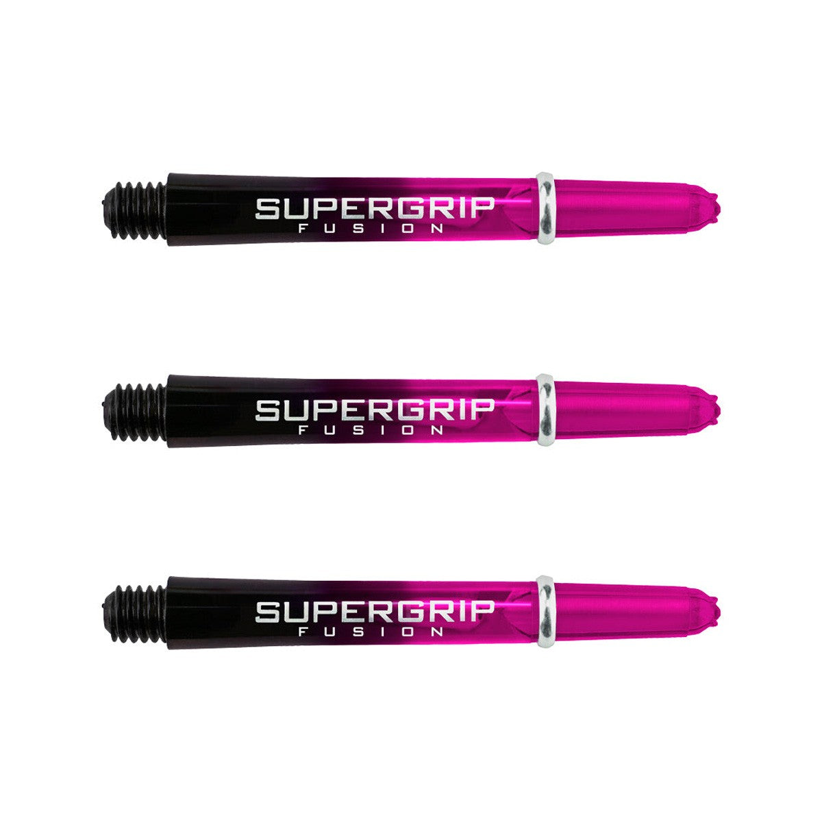 Harrows Supergrip Fusion Dart Stems Shafts Dark Pink Midi length variant image
