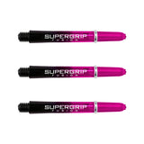 Harrows Supergrip Fusion Dart Stems Shafts Dark Pink Midi length variant image