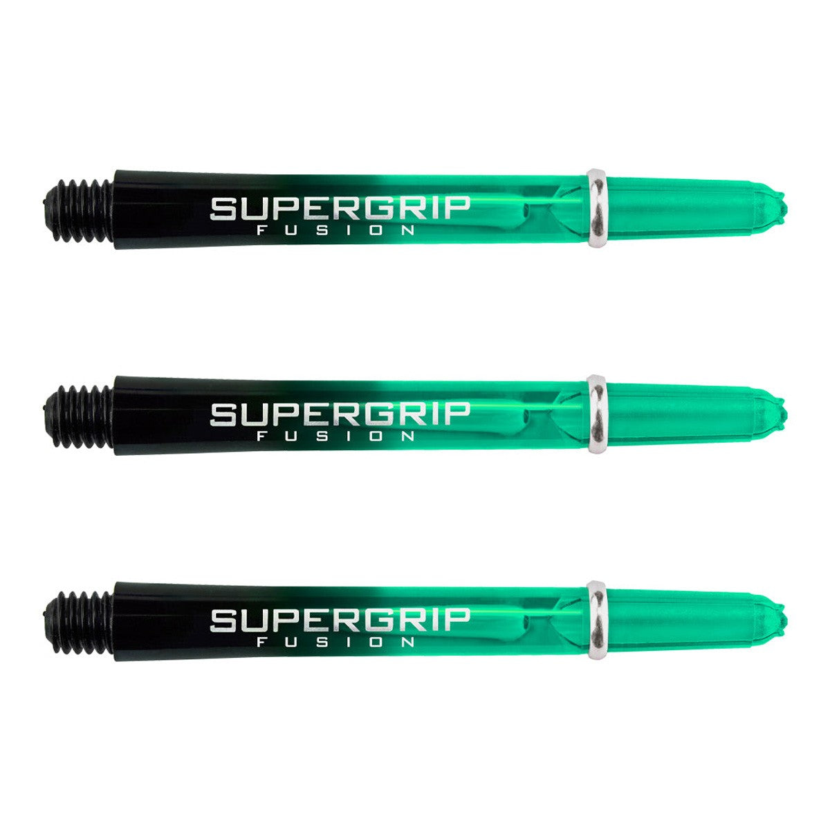 Harrows Supergrip Fusion Dart Stems Shafts Jade Medium length variant image