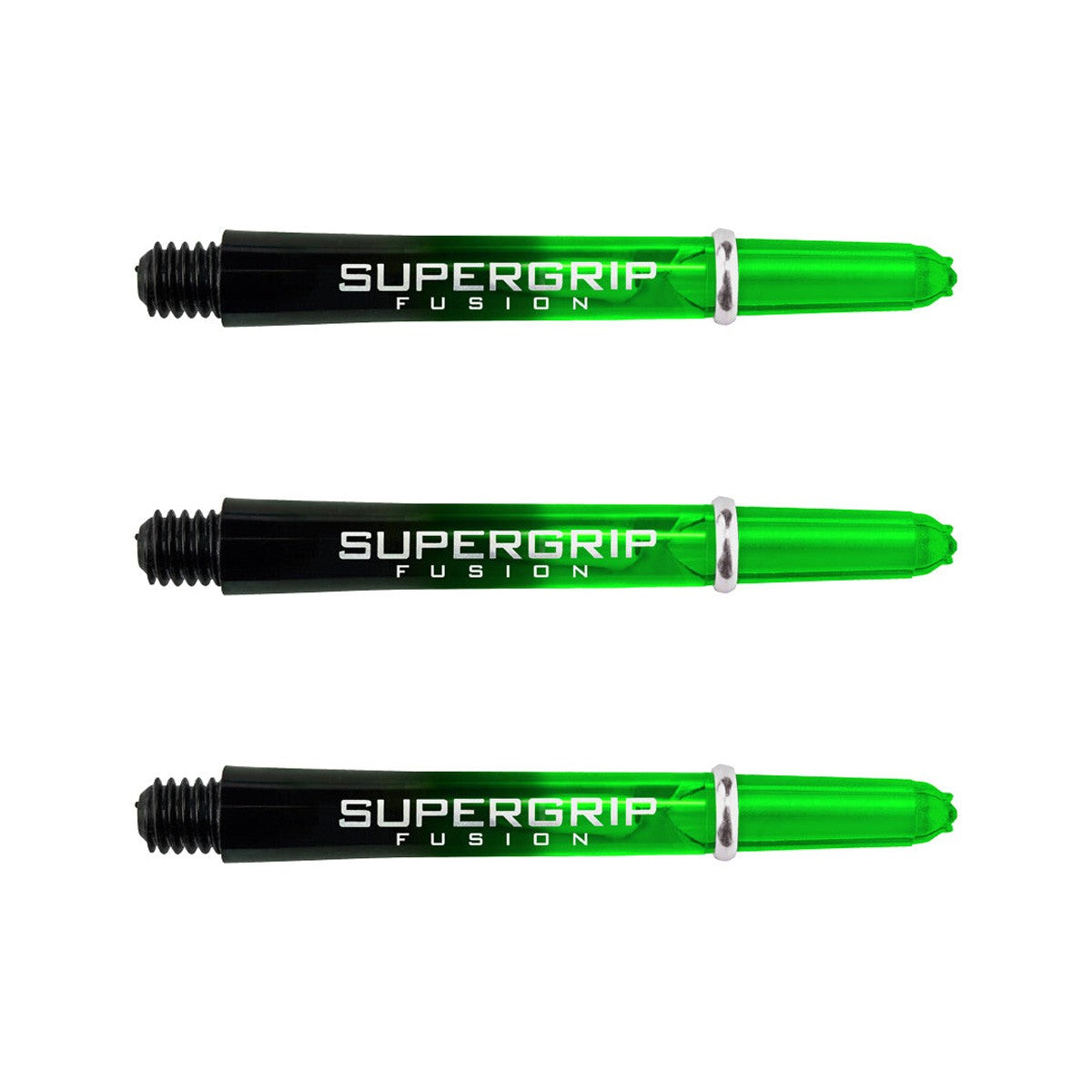 Harrows Supergrip Fusion Dart Stems Shafts Green Midi length variant image
