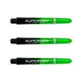 Harrows Supergrip Fusion Dart Stems Shafts Green Midi length variant image