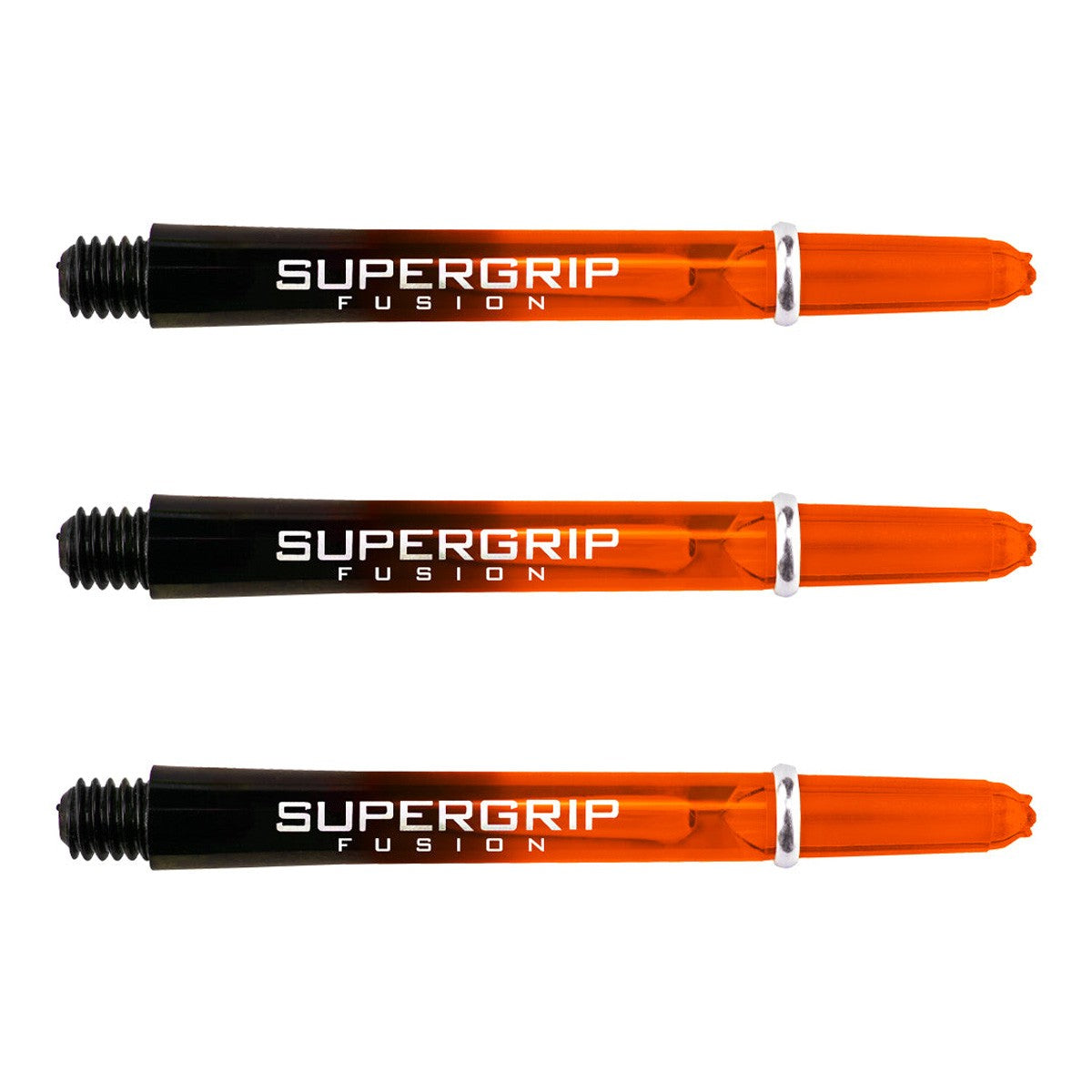 Harrows Supergrip Fusion Dart Stems Shafts Orange Medium length variant image