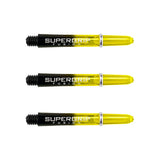 Harrows Supergrip Fusion Dart Stems Shafts Yellow Short length variant image