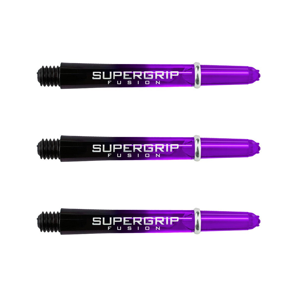 Harrows Supergrip Fusion Dart Stems Shafts Purple Midi length variant image