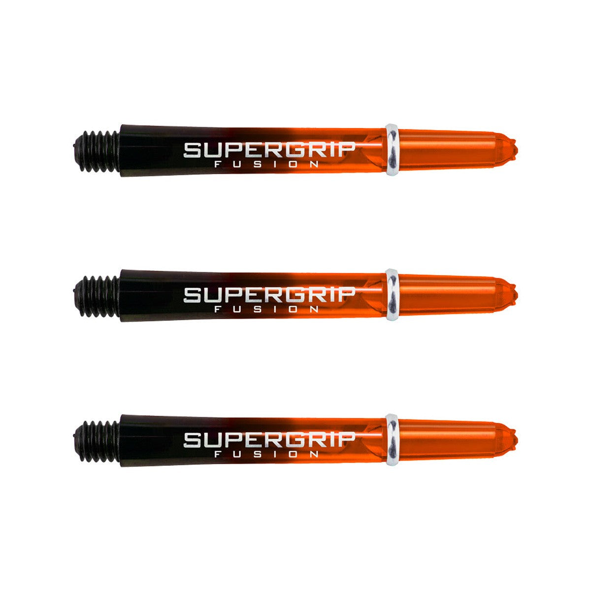 Harrows Supergrip Fusion Dart Stems Shafts Orange Midi length variant image