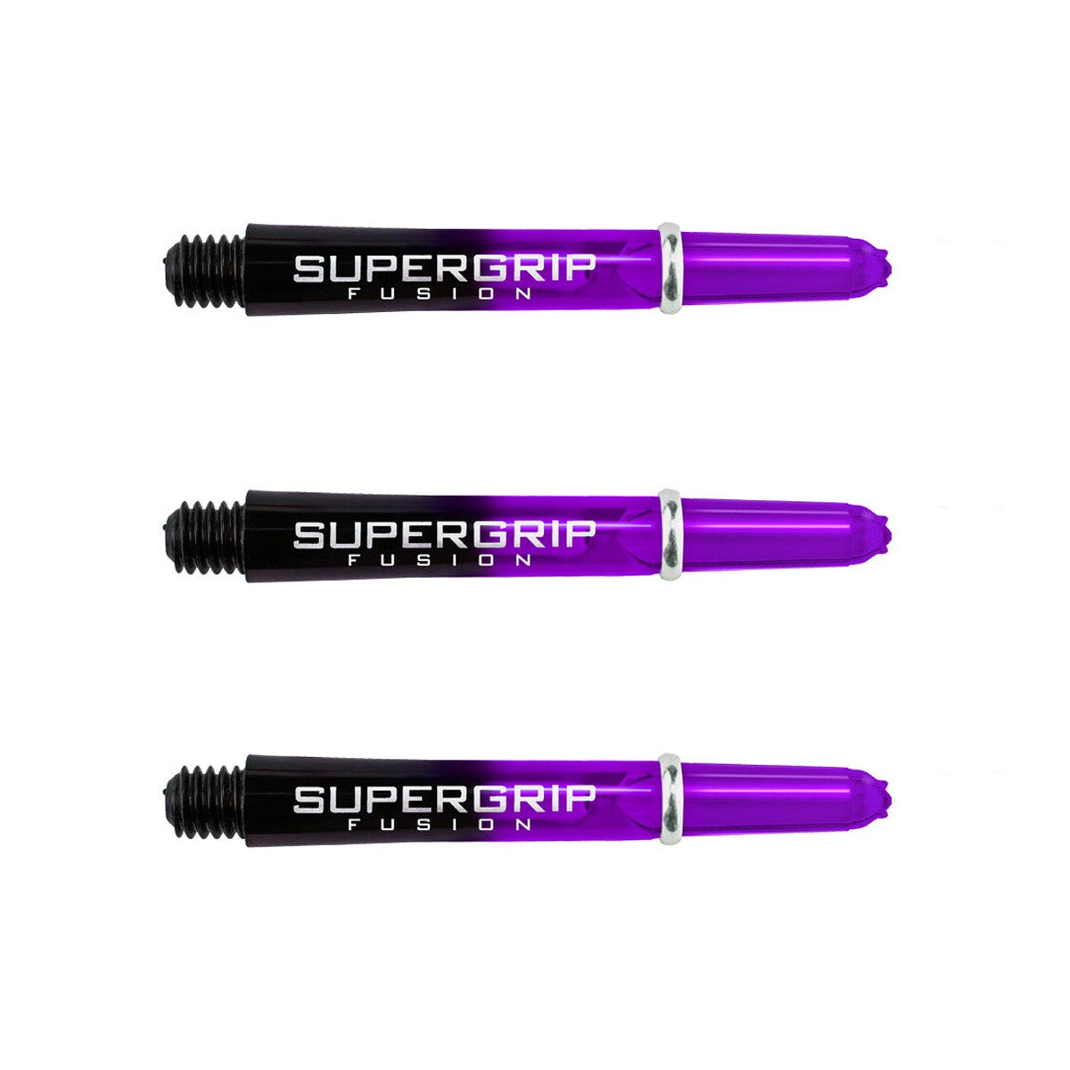 Harrows Supergrip Fusion Dart Stems Shafts Purple Short length variant image