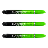 Harrows Supergrip Fusion Dart Stems Shafts Green Medium length variant image