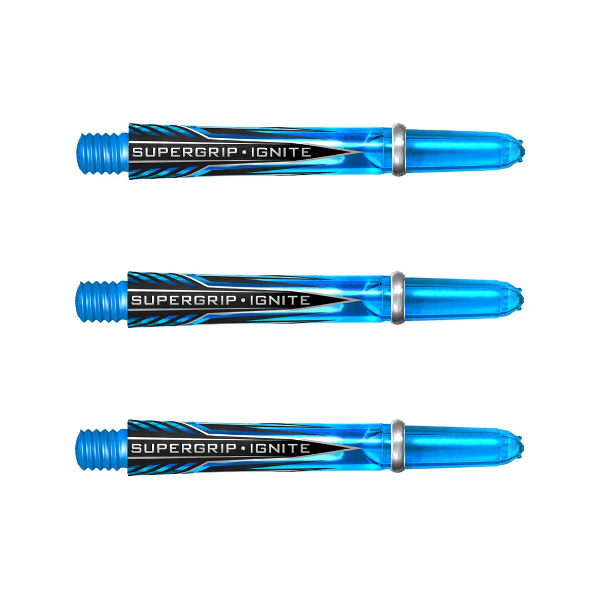 Harrows Supergrip Ignite Dart Stems Shafts Aqua Midi length variant image