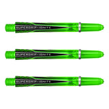 Harrows Supergrip Ignite Dart Stems Shafts Green Medium length variant image