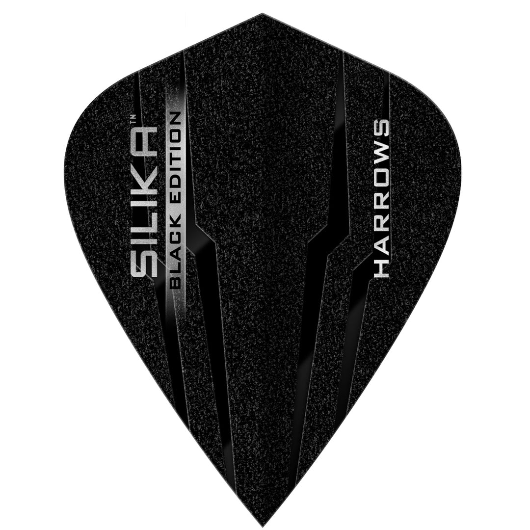 Silika Black Edition Kite Dart Flights by Harrows