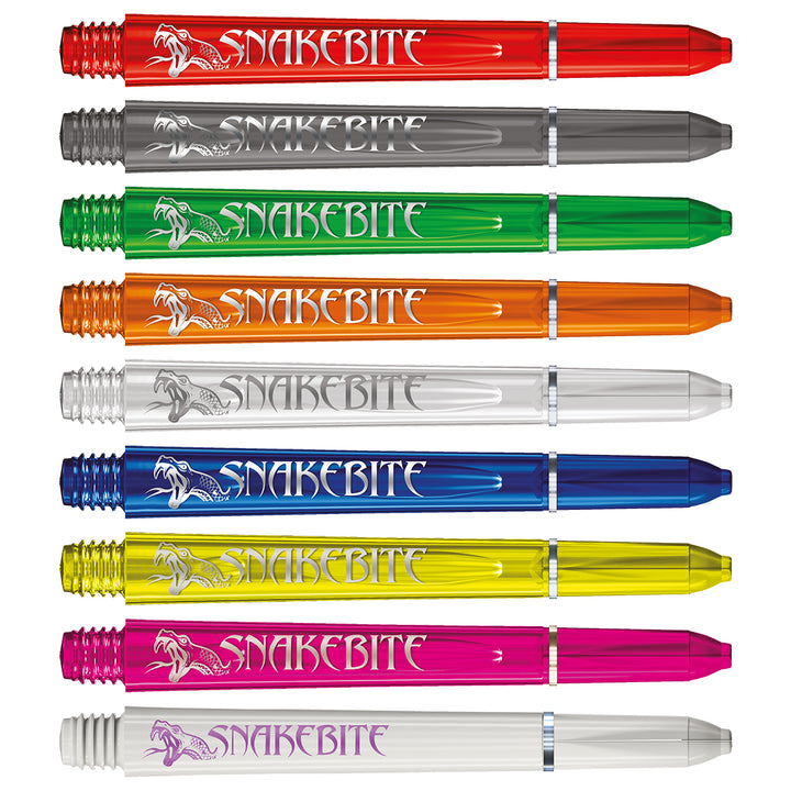 Snakebite Signature (Logo Polycarbonate) Dart Stems by Red Dragon