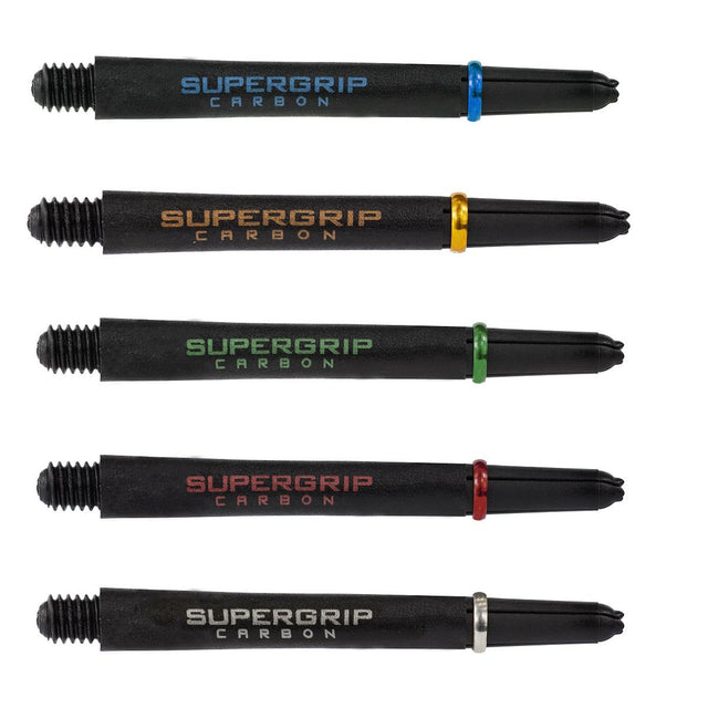 Harrows Supergrip Carbon Extra Strong Dart Stems / Shafts
