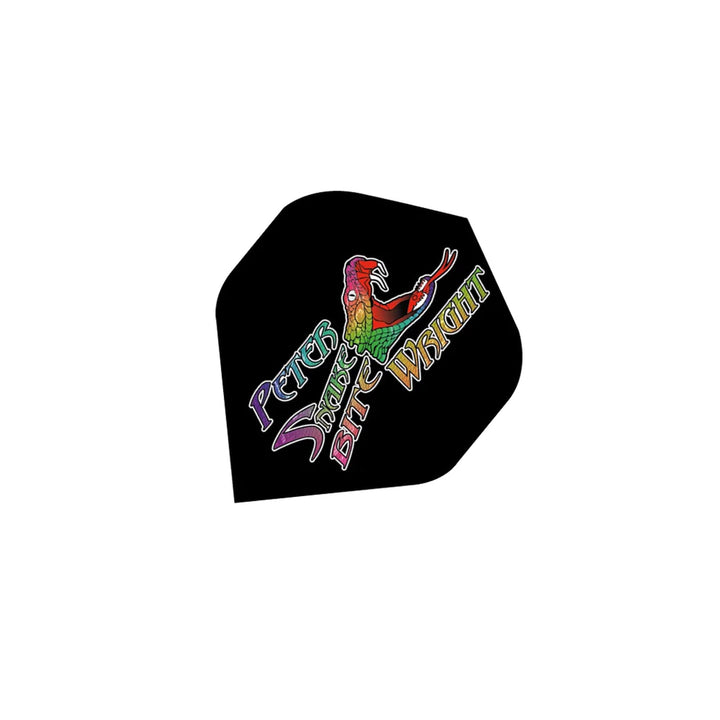 Hardcore Snakebite Clear Snake Standard Dart Flights by Red Dragon