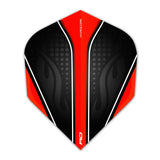 Hardcore Radical Red Standard Dart Flights by Red Dragon
