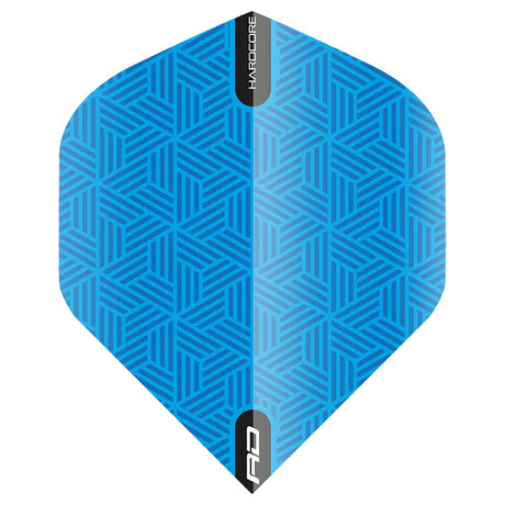 4 x Sets Hardcore Assorted Selection Pack 14 Standard Dart Flights by Red Dragon