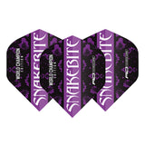 Hardcore Snakebite World Champion 2020 Black Standard Dart Flights by Red Dragon