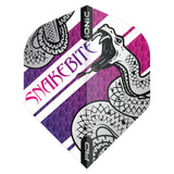 3 x Sets Hardcore Snakebite Coiled Selection Pack 1 Standard Dart Flights by Red Dragon