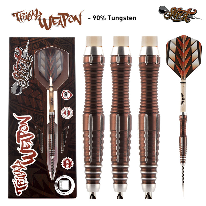 Tribal Weapon 1 series 90% Tungsten Steel Tip Darts by Shot