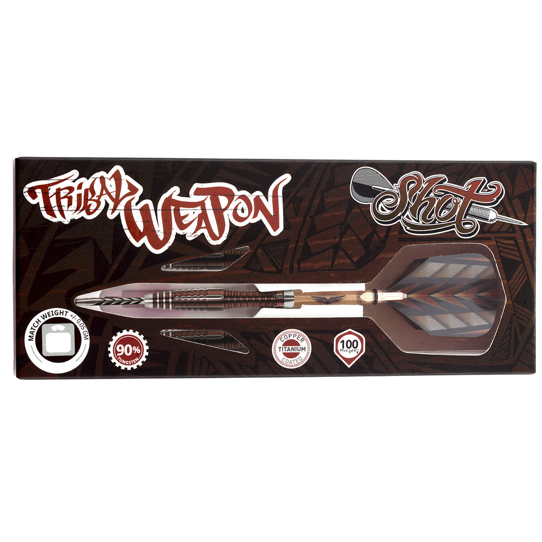 Tribal Weapon 1 series 90% Tungsten Steel Tip Darts by Shot