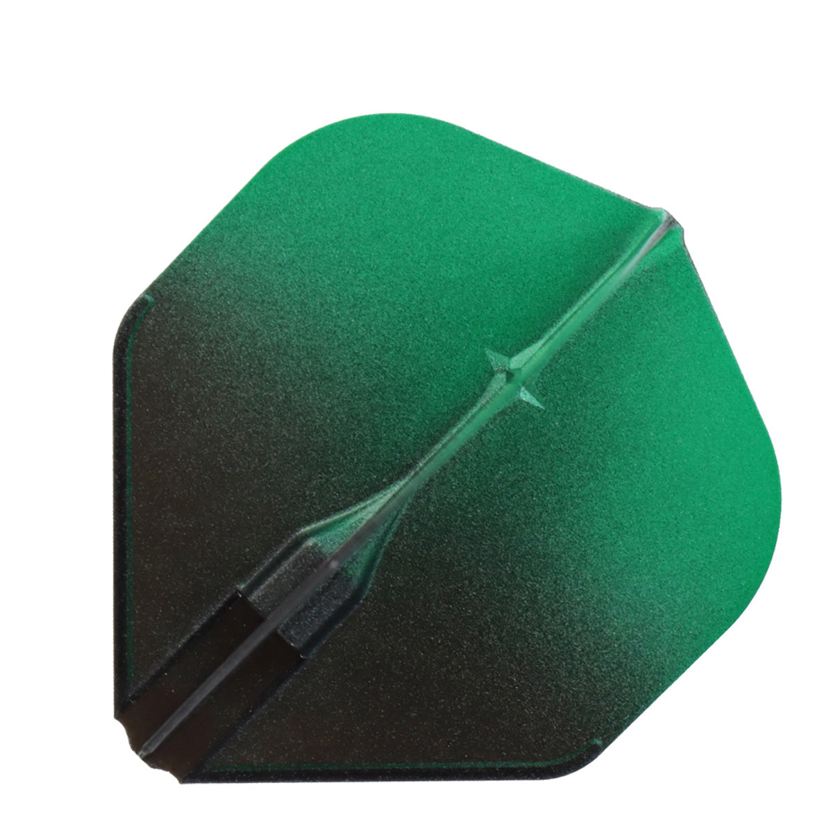 L-Style Two Tone EZ Dart Flights Black L1 Standard