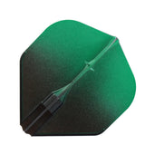 L-Style Two Tone EZ Dart Flights Black L1 Standard