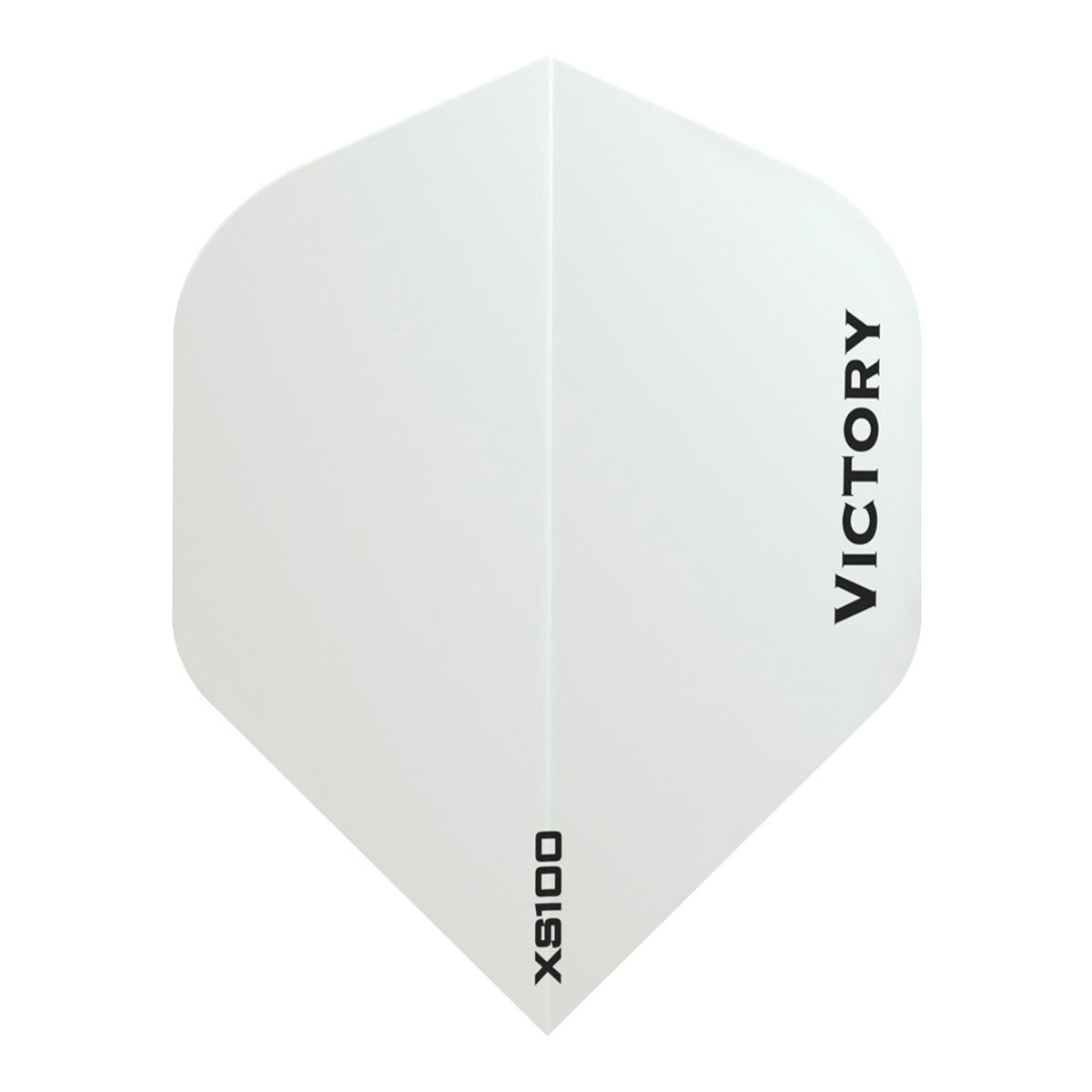 Victory Darts XS100 Colours White Extra Strong Dart Flights