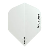 Victory Darts XS100 Colours White Extra Strong Dart Flights