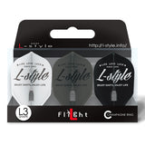 L-Style Vintage Logo PRO Dart Flights L3 Shape