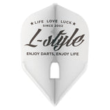 L-Style Vintage Logo PRO Dart Flights L3 Shape