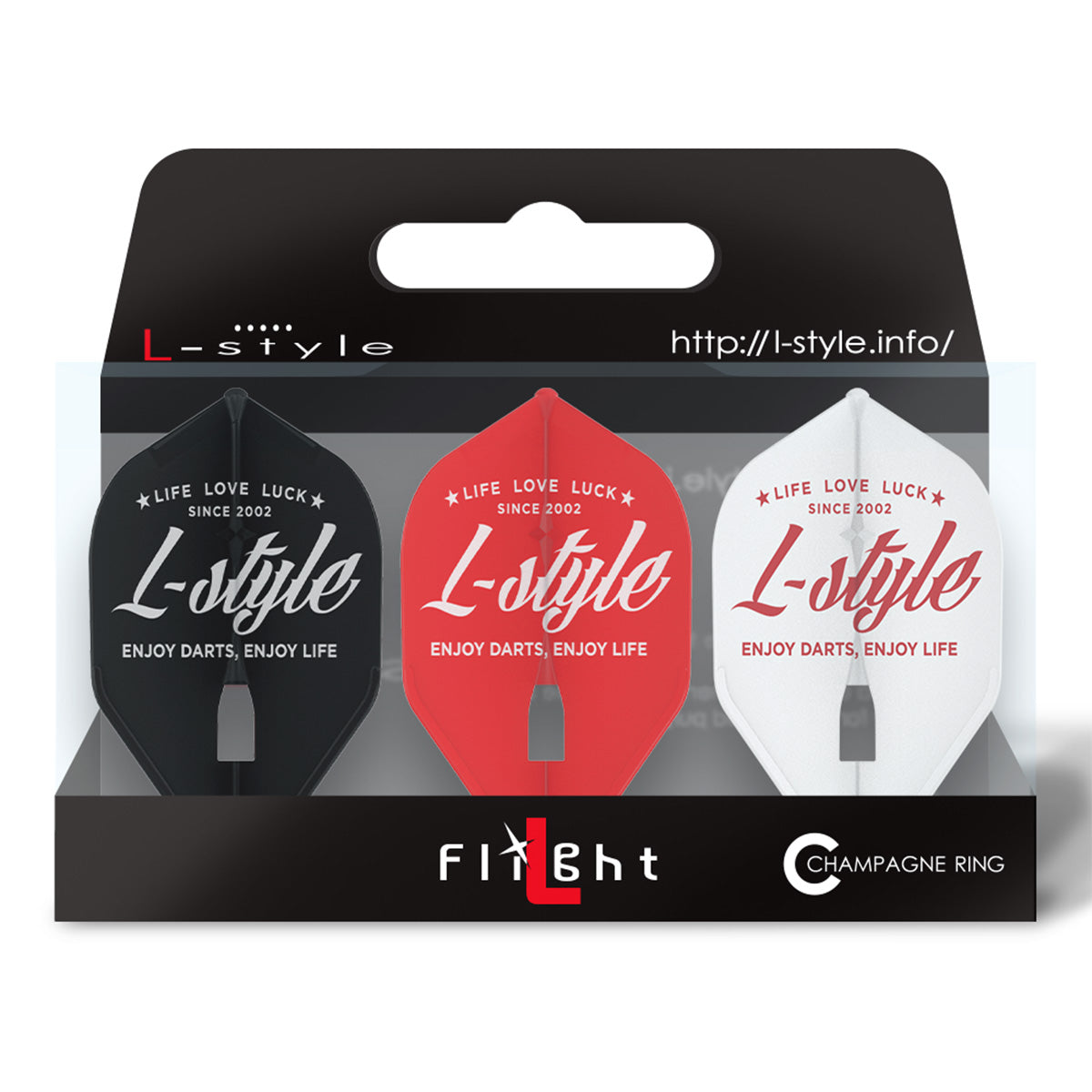 L-Style Vintage Logo PRO Dart Flights L1 Standard