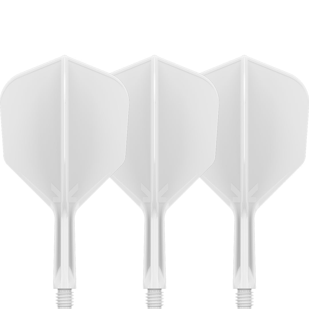 K-Flex White No6 One Piece Flights by Target